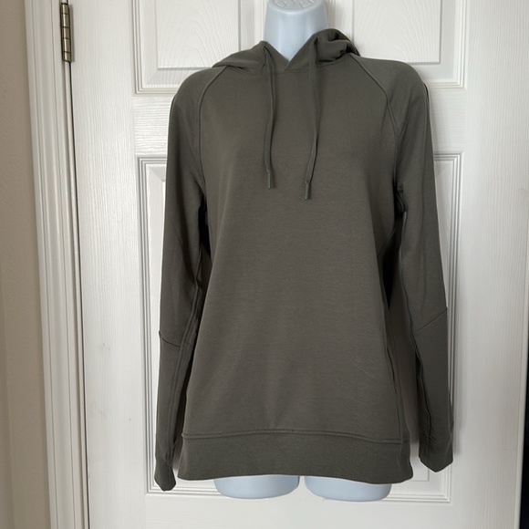 LULULEMON Hawaii Islands CITY SWEAT PULLOVER HOODIE Grey Sage Man Woman S 🩶💚 - Picture 2 of 8
